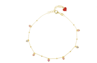 Cavigliera Cuori Milano Donna in Argento Zircone 25287271 - 25287271